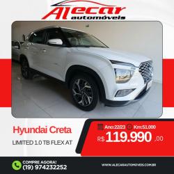 HYUNDAI Creta 1.0 12V 4P FLEX TGDI TURBO LIMITED AUTOM�TICO