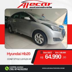 HYUNDAI HB 20 Sedan 1.6 16V 4P FLEX COMFORT STYLE AUTOM�TICO