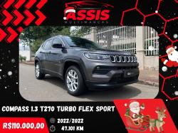 JEEP Compass 1.3 16V 4P FLEX SPORT T270 TURBO AUTOMTICO