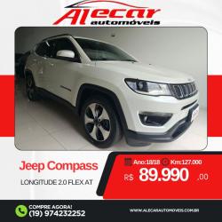 JEEP Compass 2.0 16V 4P LONGITUDE FLEX AUTOMÁTICO JEEP Compass 2.0 16V 4P LONGITUDE FLEX AUTOMÁTICO