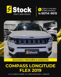 JEEP Compass 2.0 16V 4P LONGITUDE FLEX AUTOM�TICO