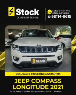 JEEP Compass 2.0 16V 4P LONGITUDE FLEX AUTOM�TICO