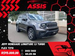 JEEP Renegade 1.3 16V 4P FLEX T270 LONGITUDE TURBO AUTOM�TICO
