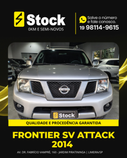 NISSAN Frontier 2.5 16V SV ATTACK TURBO DIESEL CABINE DUPLA