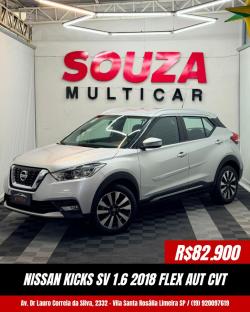 NISSAN Kicks 1.6 16V 4P FLEX SV X-TRONIC AUTOM�TICO CVT