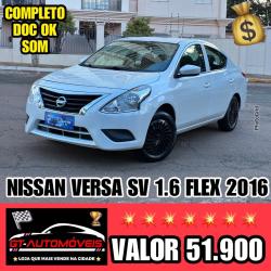 NISSAN Versa Sedan 1.6 16V 4P FLEX SV