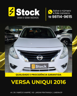 NISSAN Versa Sedan 1.6 16V 4P UNIQUE FLEX