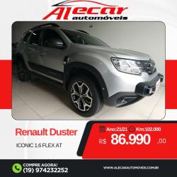 RENAULT Duster 1.6 16V 4P FLEX SCE ICONIC X-TRONIC AUTOMTICO