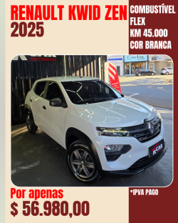 RENAULT Kwid 1.0 12V 4P SCE FLEX ZEN