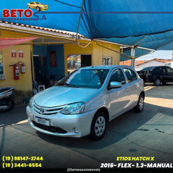 TOYOTA Etios Hatch 1.3 16V 4P FLEX X