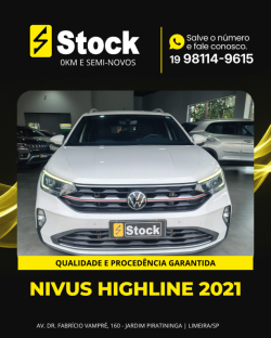 VOLKSWAGEN Nivus 1.0 4P FLEX 200 TSI HIGHLINE TURBO AUTOM�TICO