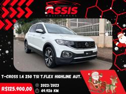 VOLKSWAGEN T-Cross 1.4 4P 250 TSI FLEX HIGHLINE AUTOM�TICO