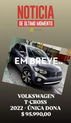 VOLKSWAGEN T-Cross 1.0 4P 200 TSI FLEX AUTOMÁTICO