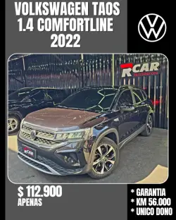 VOLKSWAGEN Taos 1.4 16V 4P FLEX 250 TSI COMFORTLINE AUTOMÁTICO