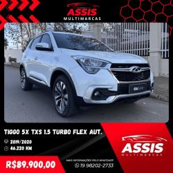 CHERY Tiggo 5X 1.5 4P TXS FLEX TURBO AUTOMTICO DCT