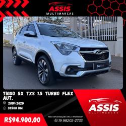 CHERY Tiggo 5X 1.5 4P TXS FLEX TURBO AUTOMTICO DCT