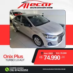 CHEVROLET Onix Sedan 1.0 4P FLEX PLUS TURBO AUTOMTICO