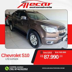 CHEVROLET S10 2.4 FLEX LTZ CABINE DUPLA