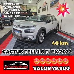 CITROEN C4 Cactus 1.6 16V 4P VTI 120 FLEX FEEL AUTOMTICO