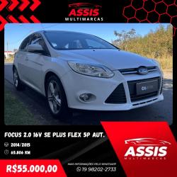 FORD Focus Sedan 2.0 16V 4P FLEX SE PLUS FASTBACK POWERSHIFT AUTOMTICO