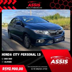 HONDA City Sedan 1.5 16V 4P PERSONAL FLEX AUTOMTICO