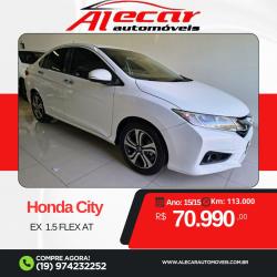 HONDA City Sedan 1.5 16V 4P EX FLEX AUTOMTICO