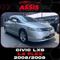 HONDA Civic 1.8 16V 4P FLEX LXS AUTOMTICO