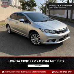 HONDA Civic 2.0 16V 4P FLEX LXR AUTOMTICO