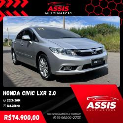 HONDA Civic 2.0 16V 4P FLEX LXR AUTOMTICO