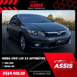 HONDA Civic 2.0 16V 4P FLEX LXR AUTOMTICO