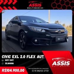 HONDA Civic 2.0 16V 4P EXL FLEX  AUTOMTICO CVT