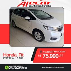 HONDA Fit 1.5 16V 4P PERSONAL FLEX AUTOMTICO CVT