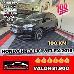 HONDA HR-V 1.8 16V 4P LX FLEX AUTOMTICO CVT