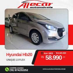 HYUNDAI HB 20 Hatch 1.0 12V 4P FLEX UNIQUE