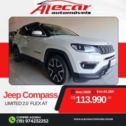 JEEP Compass 2.0 16V 4P LIMITED FLEX AUTOMTICO