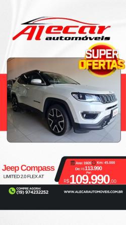 JEEP Compass 2.0 16V 4P LIMITED FLEX AUTOMTICO