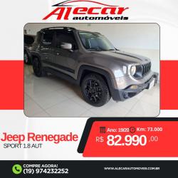 JEEP Renegade 1.8 16V 4P FLEX SPORT AUTOMTICO