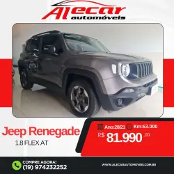 JEEP Renegade 1.8 16V 4P FLEX AUTOMTICO