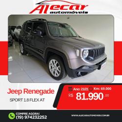JEEP Renegade 1.8 16V 4P FLEX SPORT AUTOMTICO