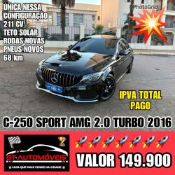 MERCEDES-BENZ C 250 2.0 16V 4P CGI SPORT TURBO AUTOMTICO