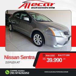 NISSAN Sentra 2.0 16V 4P FLEX AUTOMTICO CVT