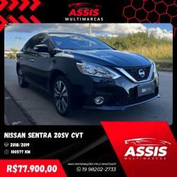 NISSAN Sentra 2.0 16V 4P SV FLEX AUTOMTICO CVT