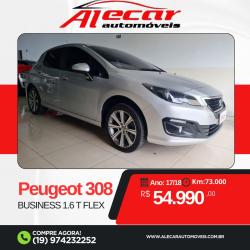 PEUGEOT 308 1.6 16V 4P ALLURE BUSINESS THP TURBO AUTOMTICO