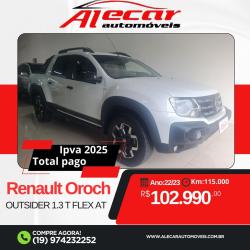 RENAULT Oroch 1.3 16V 4P OUTSIDER TURBO TCe AUTOMTICO CVT