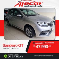 RENAULT Sandero 1.0 12V 4P FLEX GT LINE