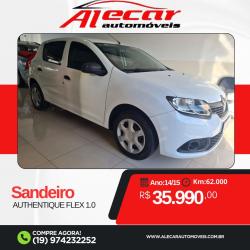 RENAULT Sandero 1.0 16V 4P FLEX AUTHENTIQUE