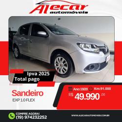 RENAULT Sandero 1.0 12V 4P FLEX SCE EXPRESSION