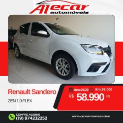 RENAULT Sandero 1.0 12V 4P FLEX SCE ZEN