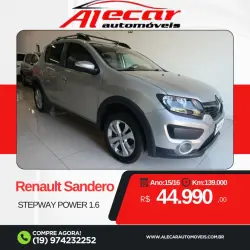 RENAULT Sandero 1.6 4P FLEX STEPWAY EASY-R AUTOMATIZADO
