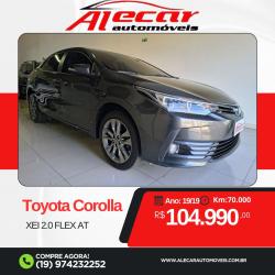 TOYOTA Corolla 2.0 16V 4P FLEX XEI DIRECT SHIFT AUTOMTICO CVT